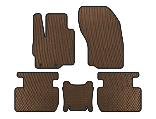 EVA Floor Mats (Brown) for Mitsubishi Outlander 2021- - image 1
