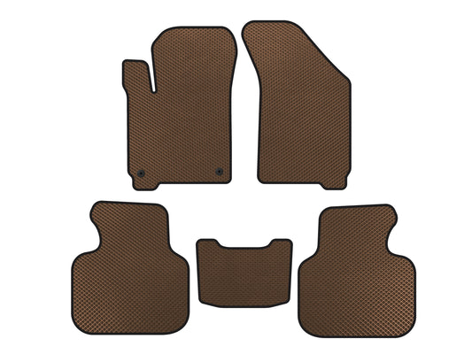 EVA Floor Mats (2008-2011, Brown) for Dodge Journey 2008-2020 - image 1