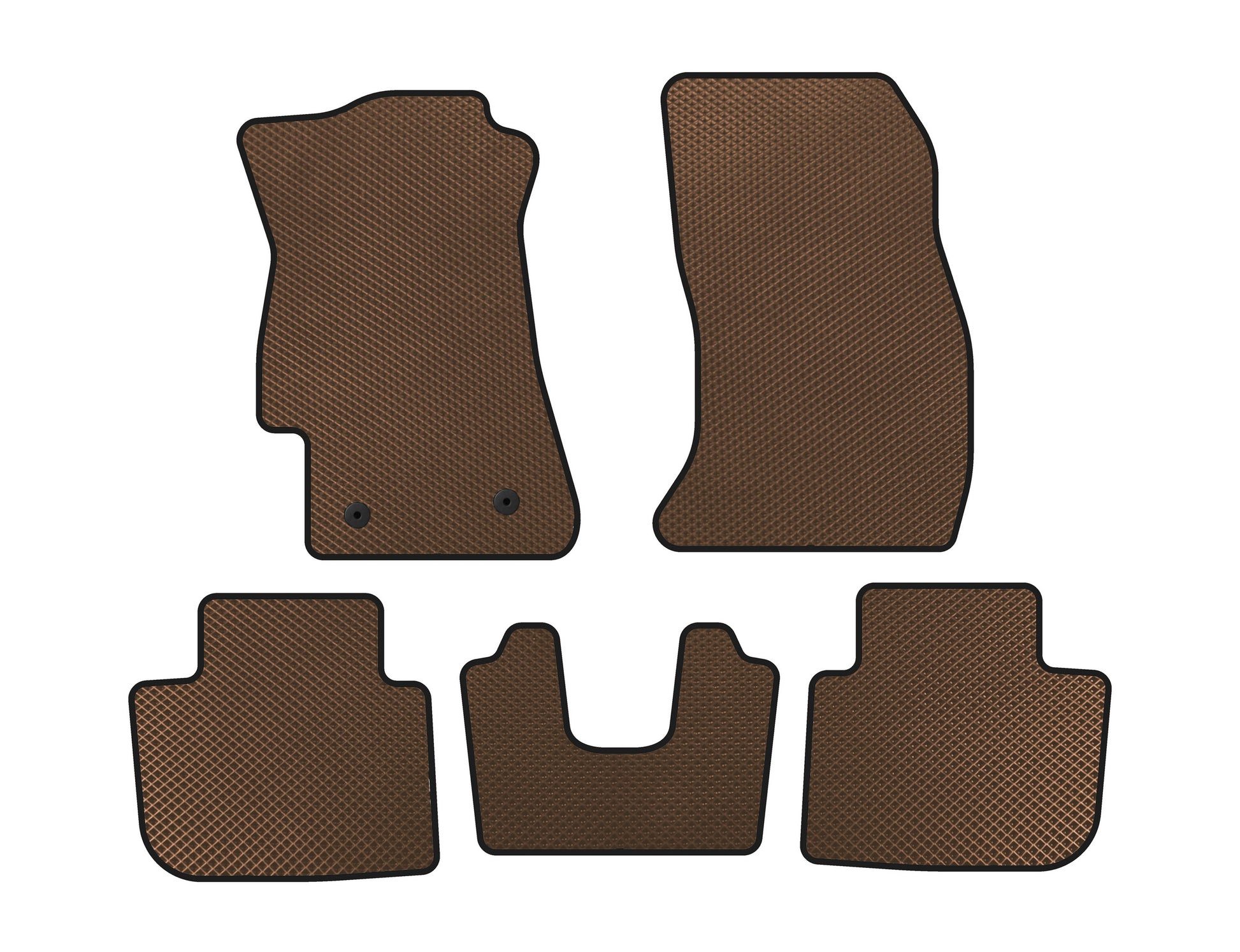 EVA Floor Mats (2011-2016, Brown) for Subaru XV 2011-2017 - image 1