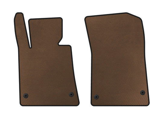 EVA Floor Mats (Roadster, Brown) for Mercedes SLK R172 2011-2016 - image 1