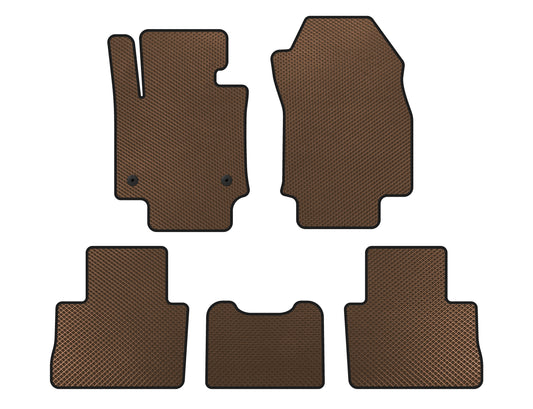 EVA Floor Mats (Brown) for Toyota Rav 4 2019- - image 1