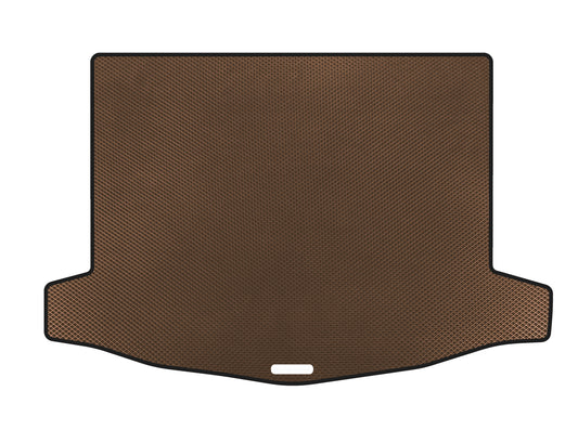 Trunk mat (2011-2014, HB, 5-door, Brown) for Honda Civic HB 2012-2020 - image 1