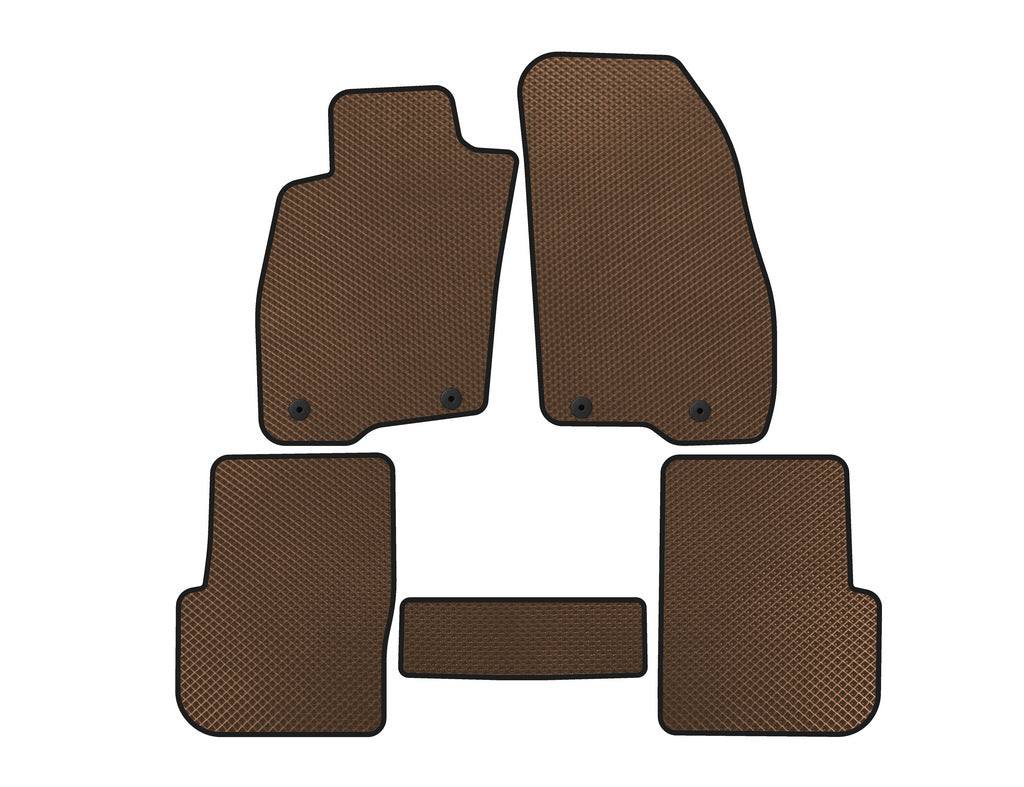 EVA Floor Mats (Brown) for Alfa Romeo MiTo 2008-2018 - image 1