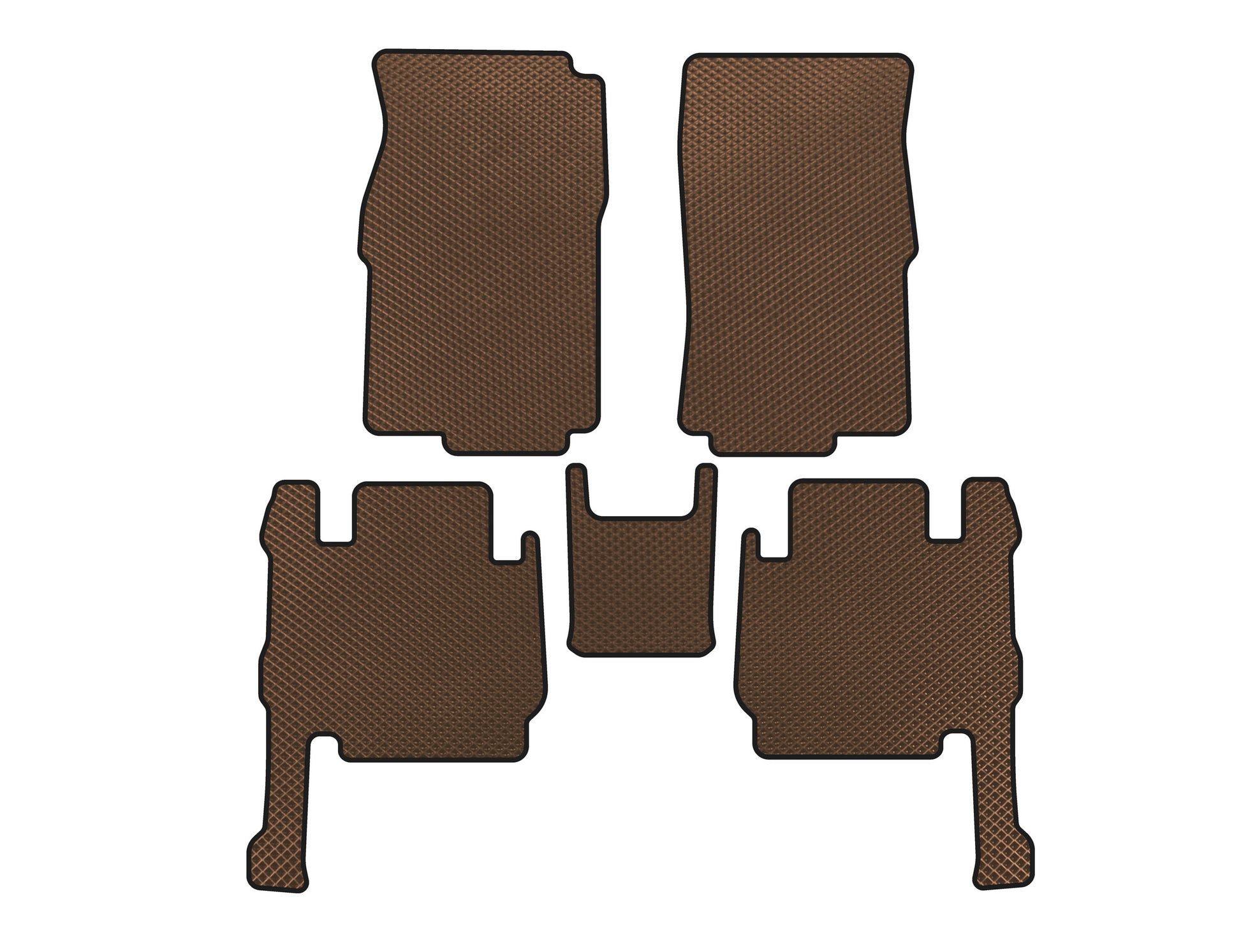 EVA Floor Mats (Brown) for GreatWall Wingle 5 2006- - image 1