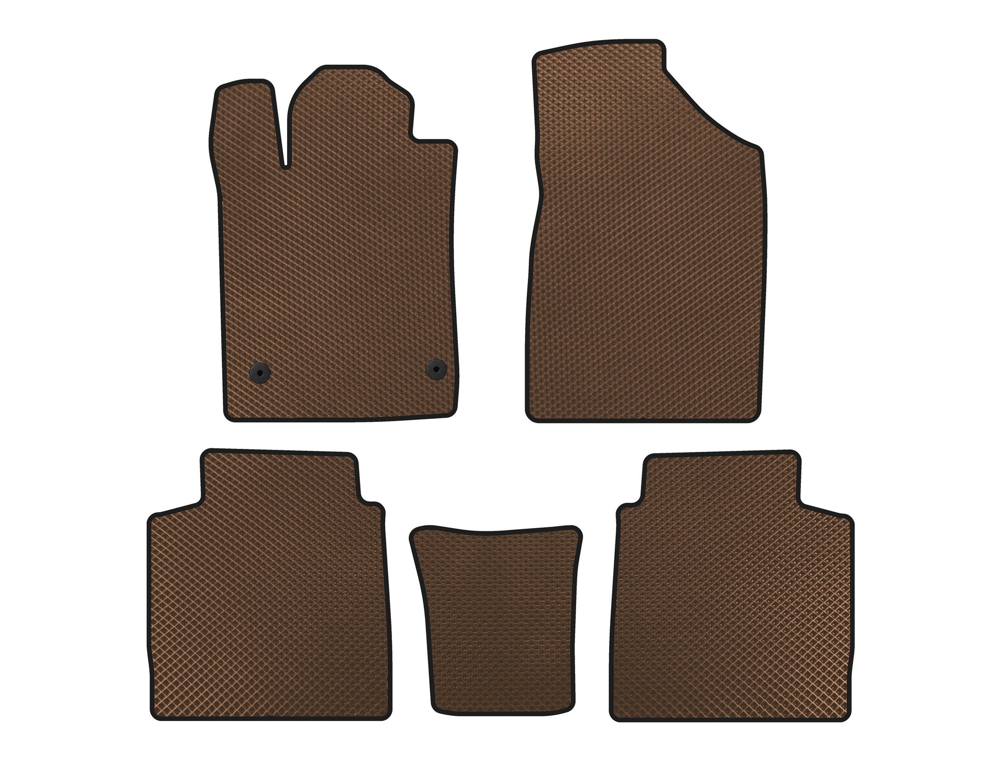 EVA Floor Mats (Brown) for Toyota Avalon 2006-2012 - image 1