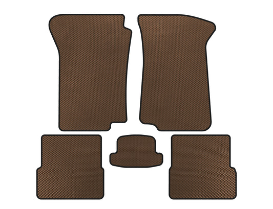 EVA Floor Mats (Brown) for Volkswagen Golf 2 1983-1992 - image 1