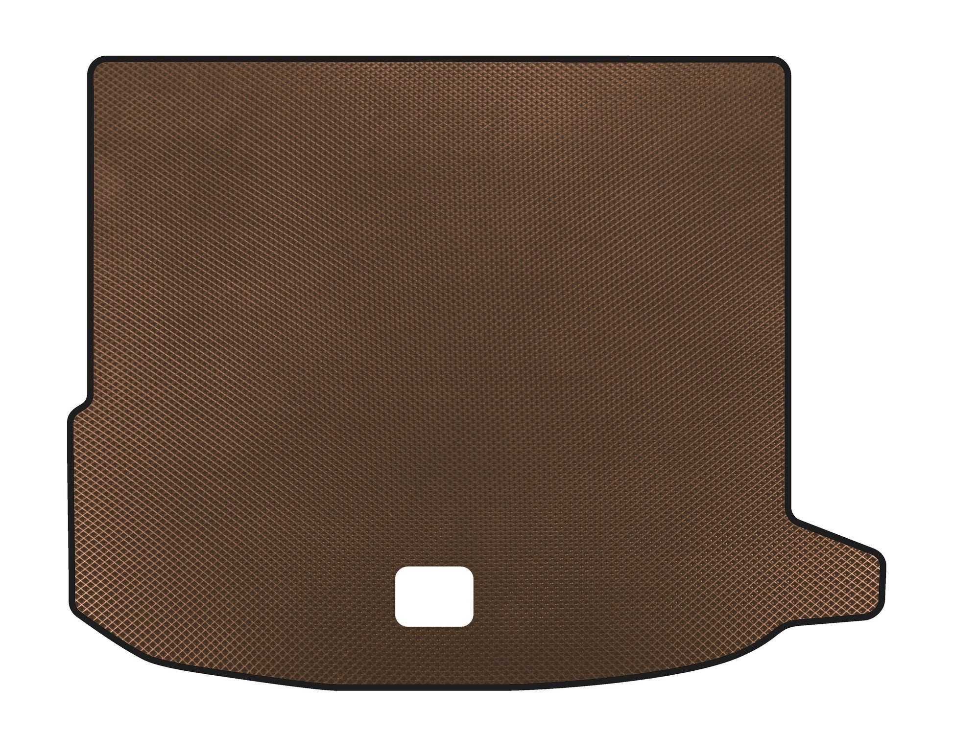 Trunk Mat (2016-2019, Brown) for Mercedes GLC coupe C253 2016-2023 - image 1