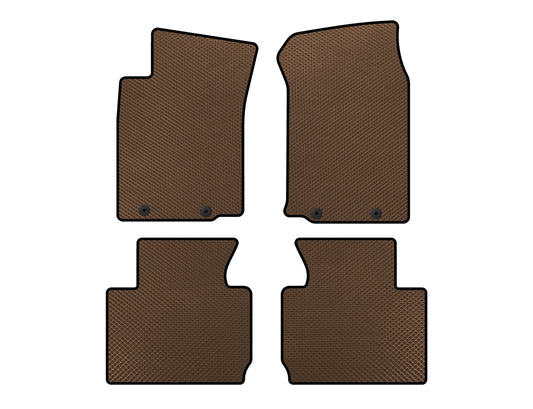 EVA Floor Mats (Brown) for Toyota Tacoma 2004-2015 - image 1