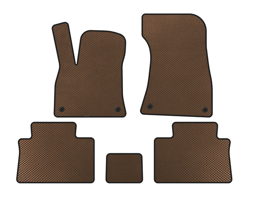 EVA Floor Mats (Sportback, Brown) for Audi e-Tron 2018-2022 - image 1