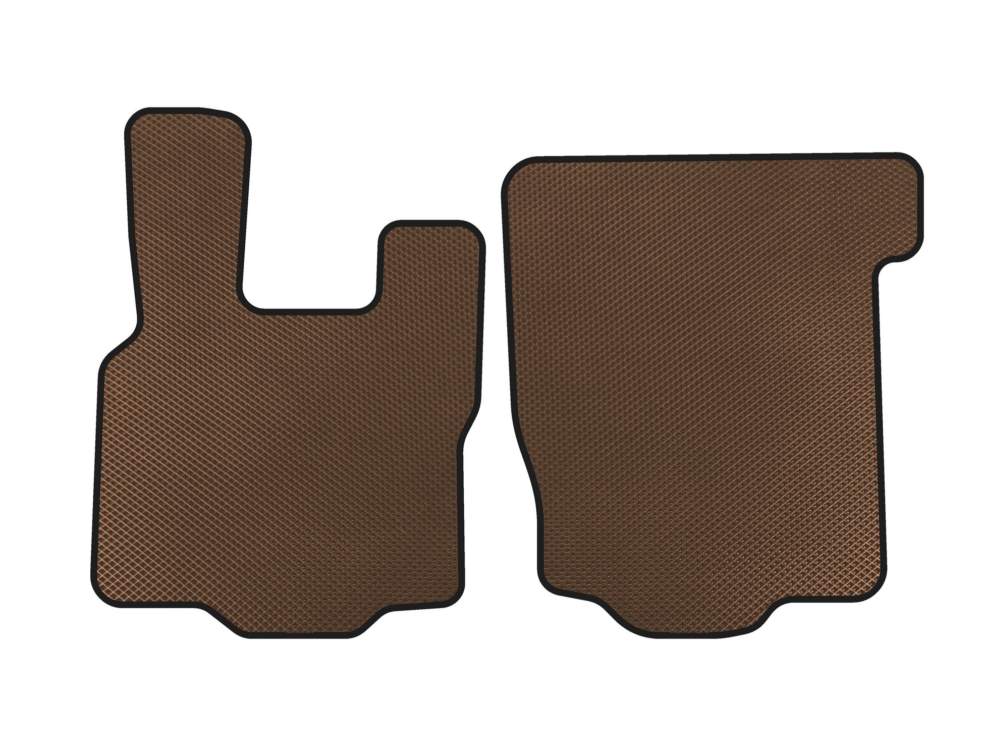 EVA Floor Mats (Brown) for DAF XF105 2005-2013 - image 1
