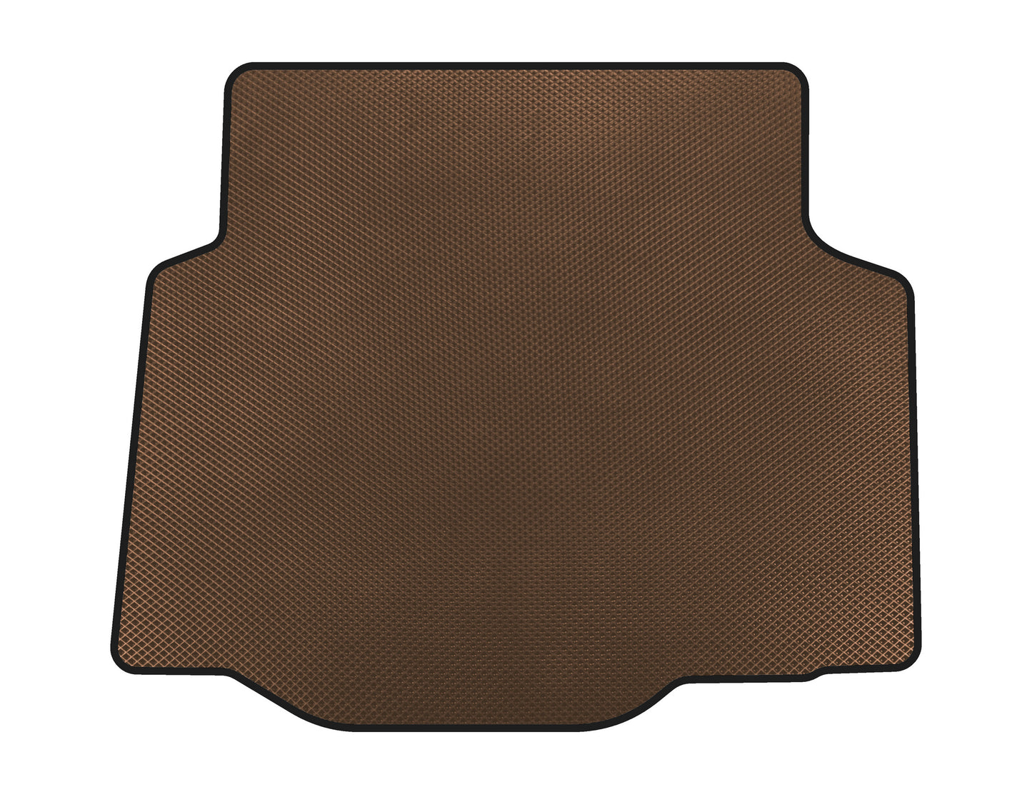 Trunk Mat EVA (HB, Brown) for Nissan Almera N16 2000-2006 - image 1