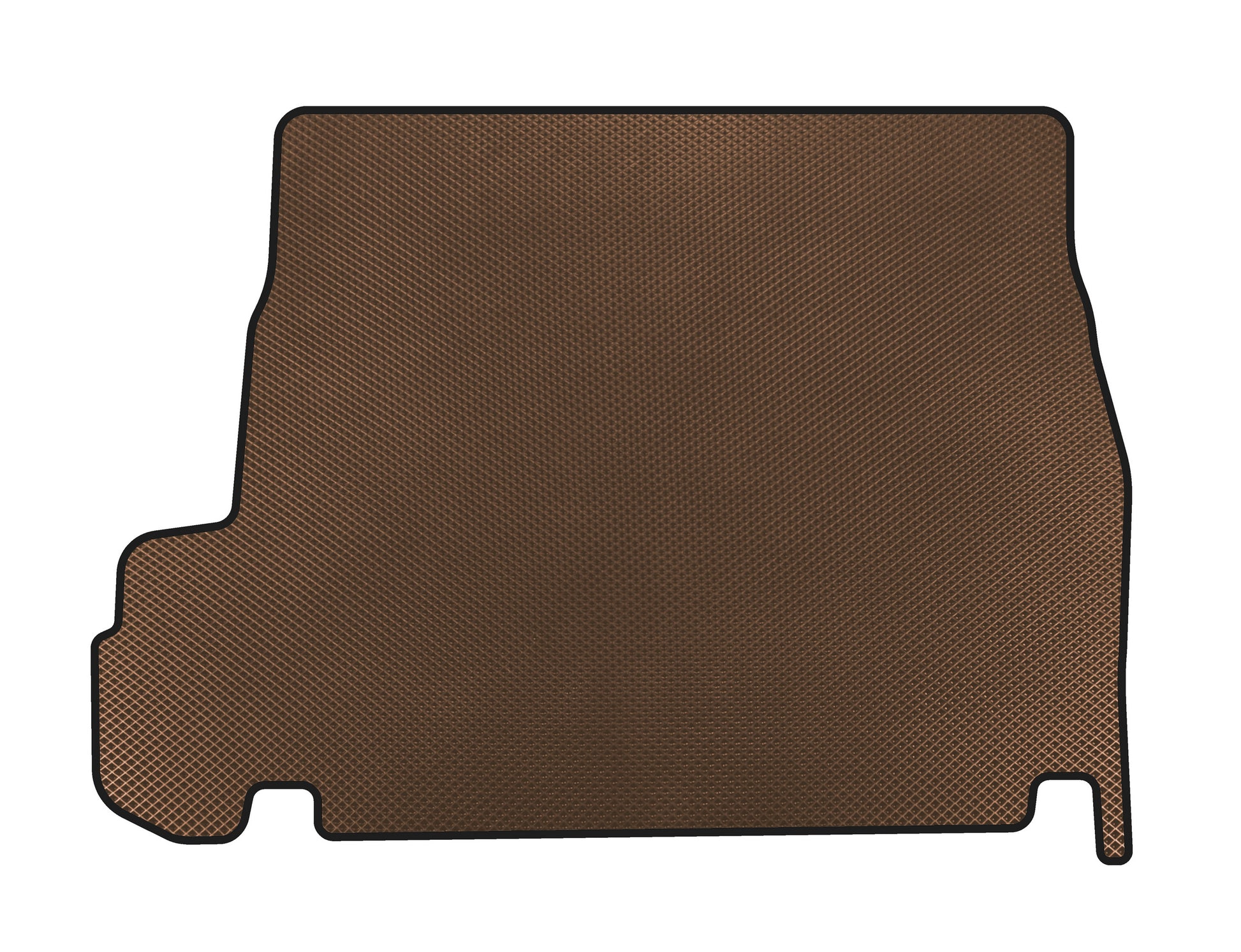 Trunk mat (SD, Brown) for Mazda 323 - image 1