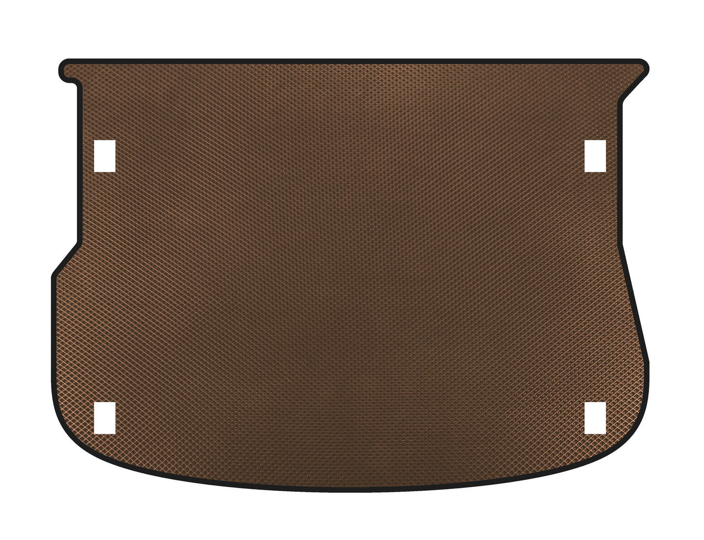 Trunk mat (Brown) for Range Rover Evoque 2012-2018 - image 1