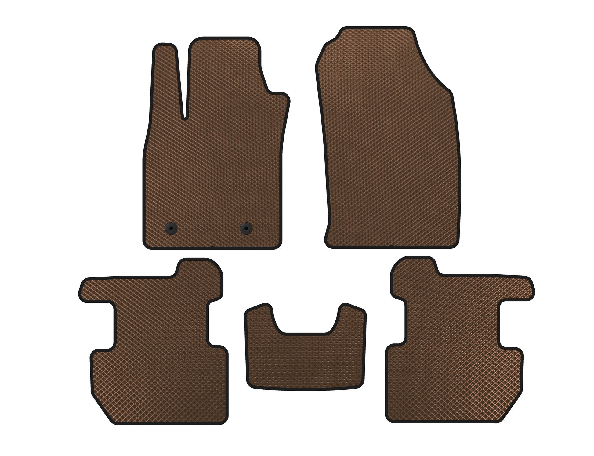 EVA Floor Mats (Brown) for Ford Ecosport 2013-2022 - image 1