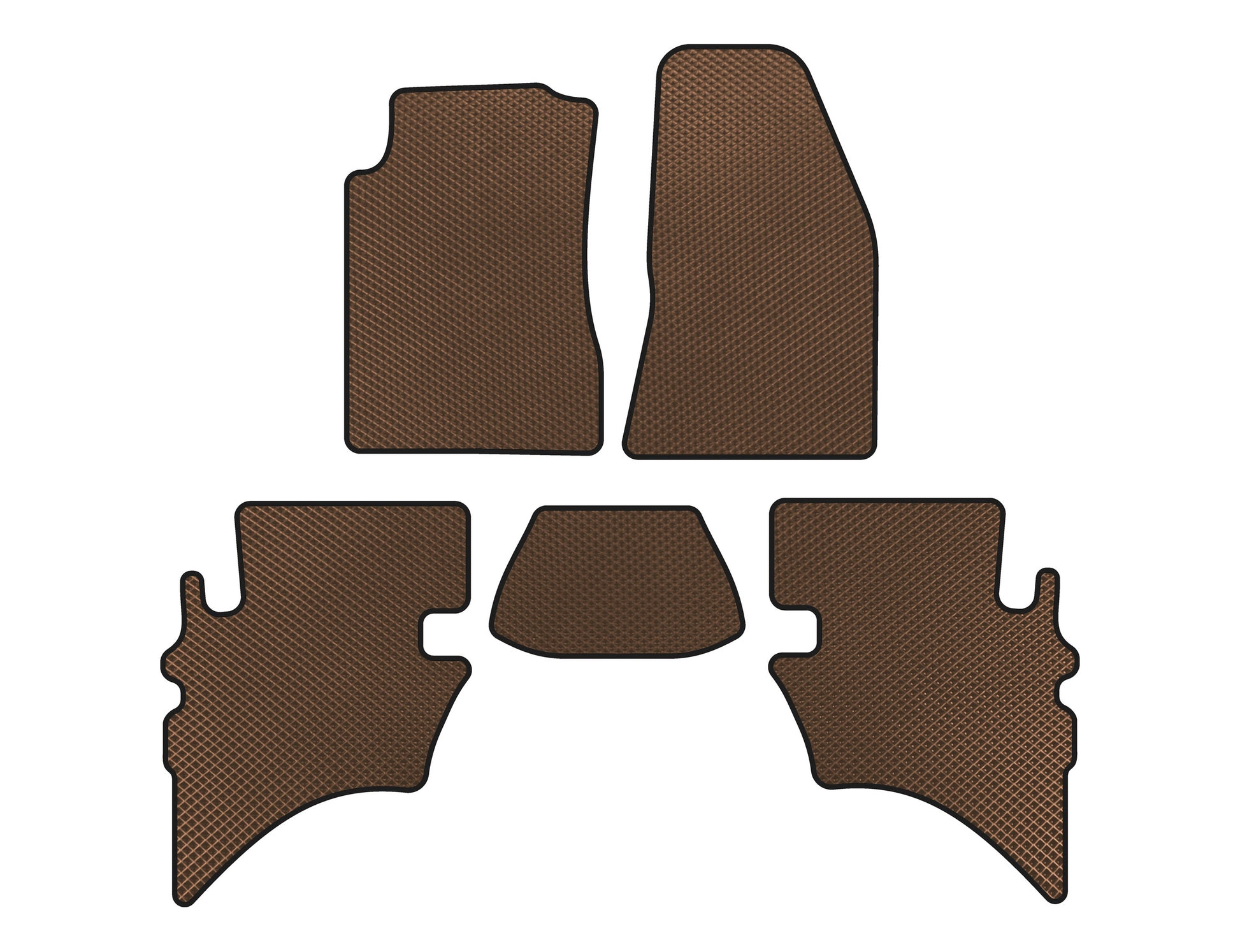 EVA Floor Mats (Brown) for Ford Ranger 2002-2006 - image 1