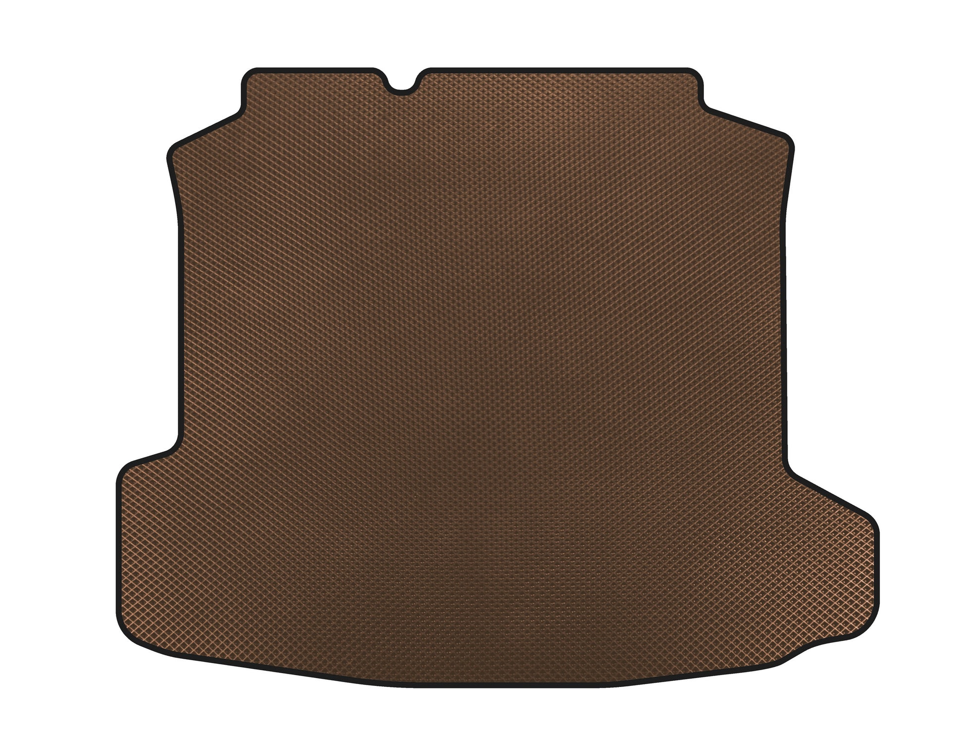 Trunk Mat (SD, Brown) for Volkswagen Polo 2010-2017 - image 1