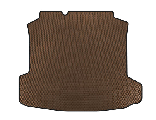 Trunk Mat (SD, Brown) for Volkswagen Polo 2010-2017 - image 1