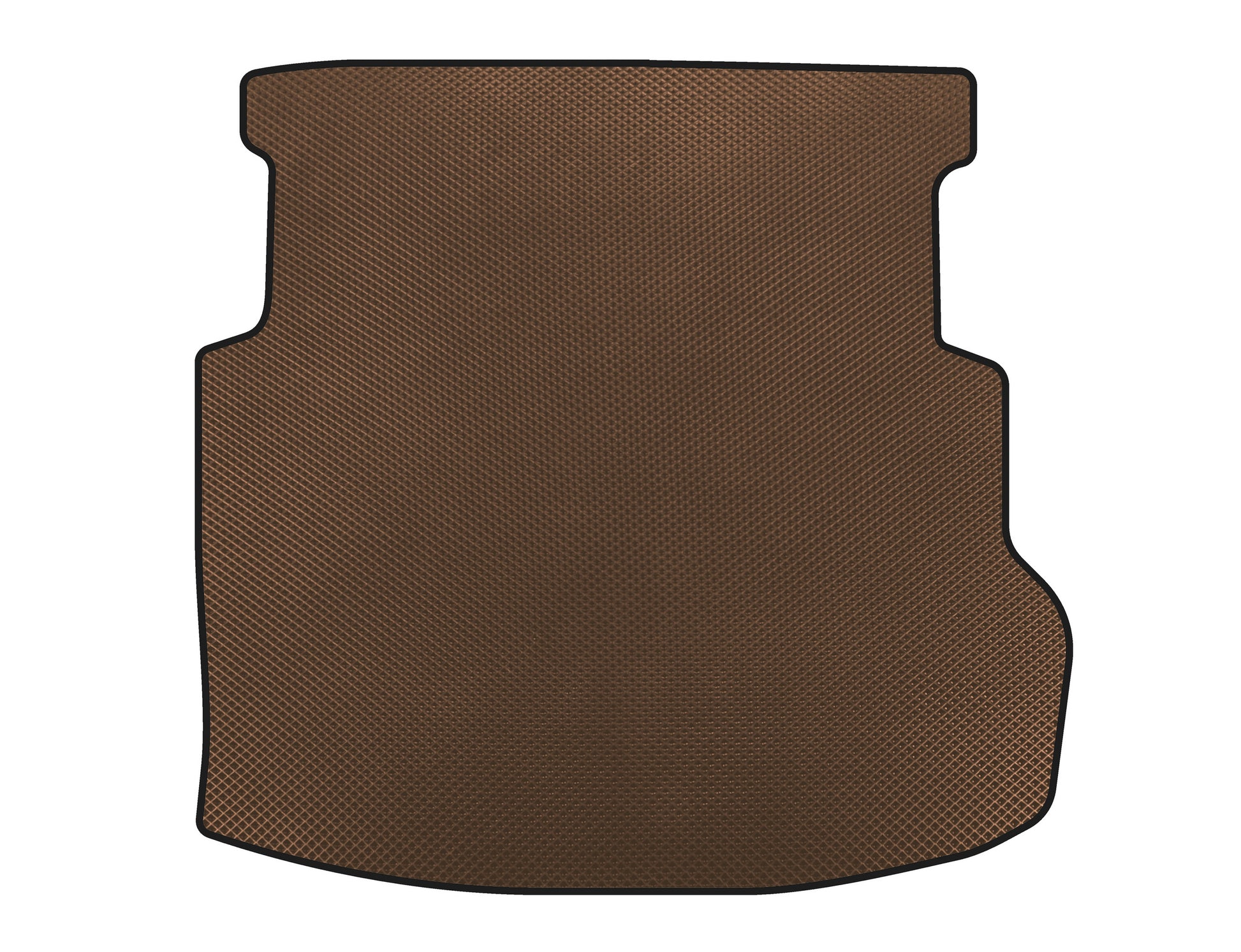 Trunk mat (2004-2008, Coupe, 4-door, Brown) for Mercedes CLS C219 2004-2010 - image 1