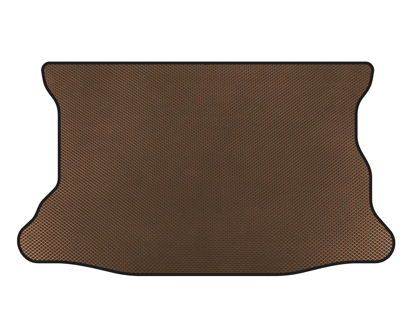 Trunk Mat (2001-2008, HB, Brown) for Honda FIT/Jazz 2002-2008 - image 1