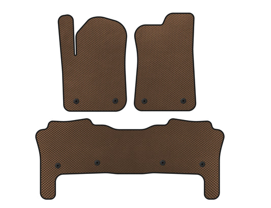 EVA Floor Mats (Brown) for Infiniti QX56 2010-2013 - image 1