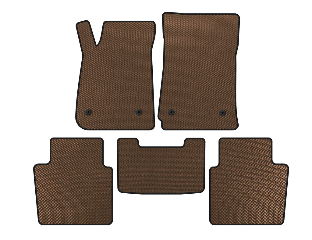 EVA Floor Mats (SD, Brown) for Chevrolet Impala 2013-2020 - image 1