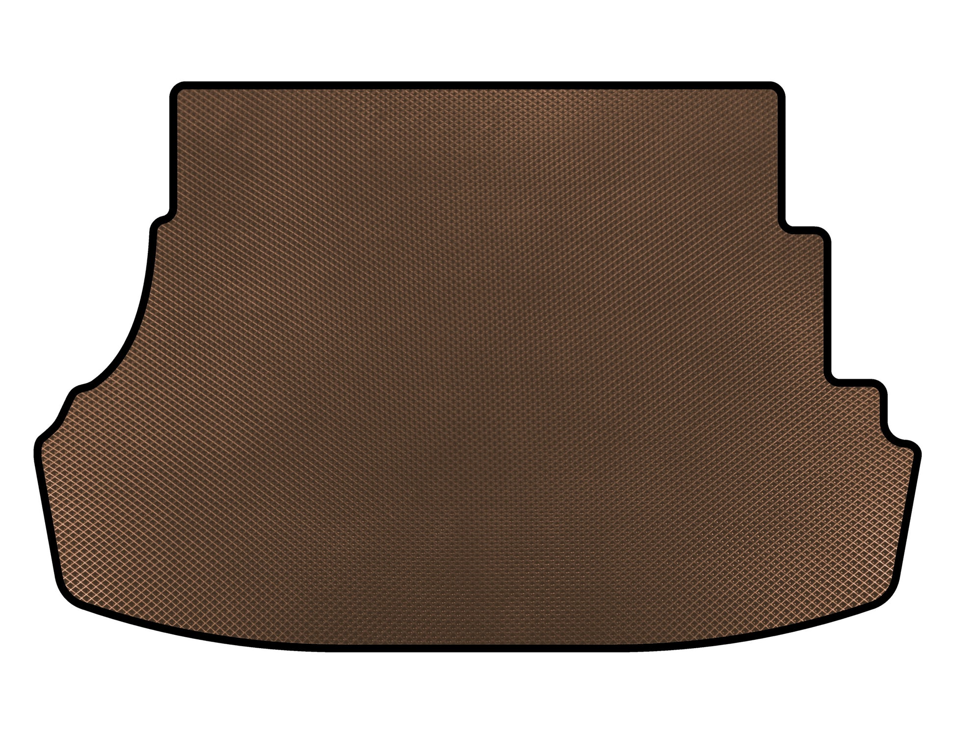 EVA Trunk Mat (SD, Brown) for Hyundai Accent 2017-2023 - image 1