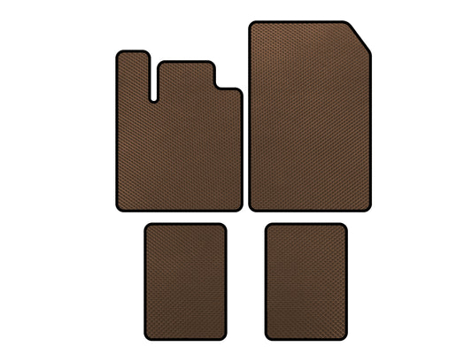 EVA Floor Mats (Brown) for Renault Twingo 2007-2014 - image 1