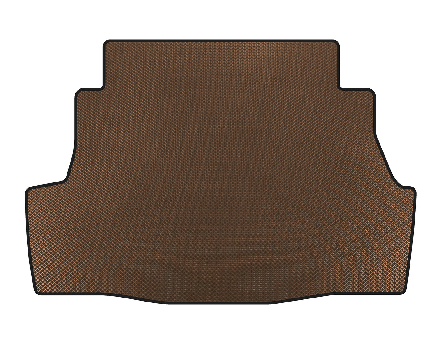 Trunk Mat (SD, Brown) for Nissan Almera B10 Classic 2006-2012 - image 1