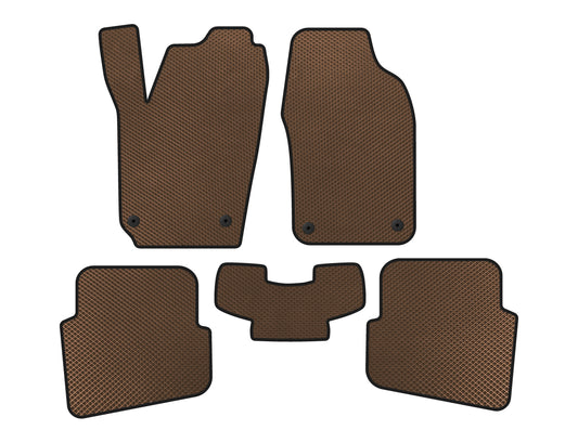 EVA Floor Mats (HB, 3/5-Door, Brown) for Volkswagen Polo 2001-2009 - image 1