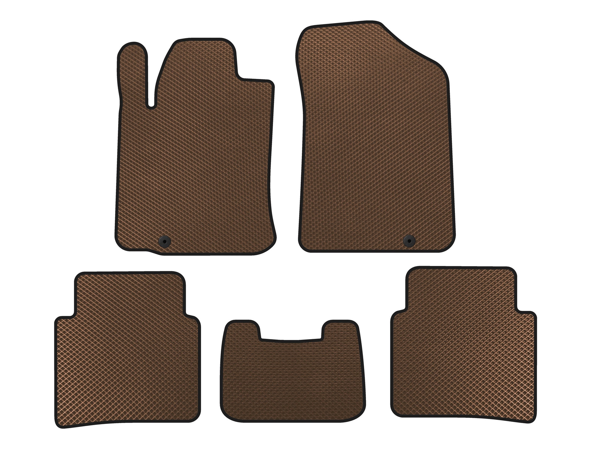 EVA Floor Mats (SD, Brown) for Nissan Teana 2008-2013 - image 1