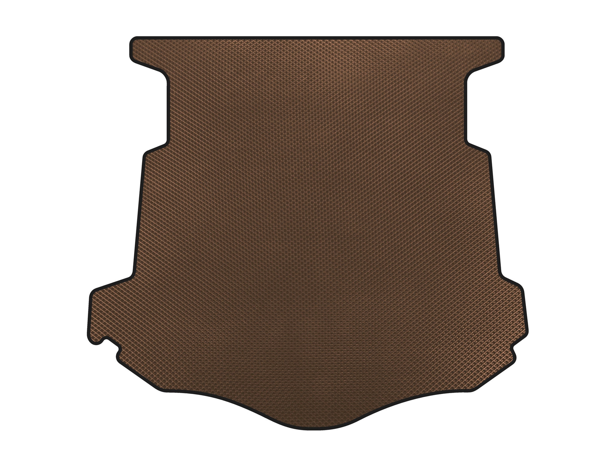 Trunk mat (2008-2010, LB, Brown) for Ford Mondeo 2008-2014 - image 1