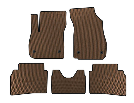 EVA Floor Mats (LB, Brown) for Opel Insignia 2017-2022 - image 1