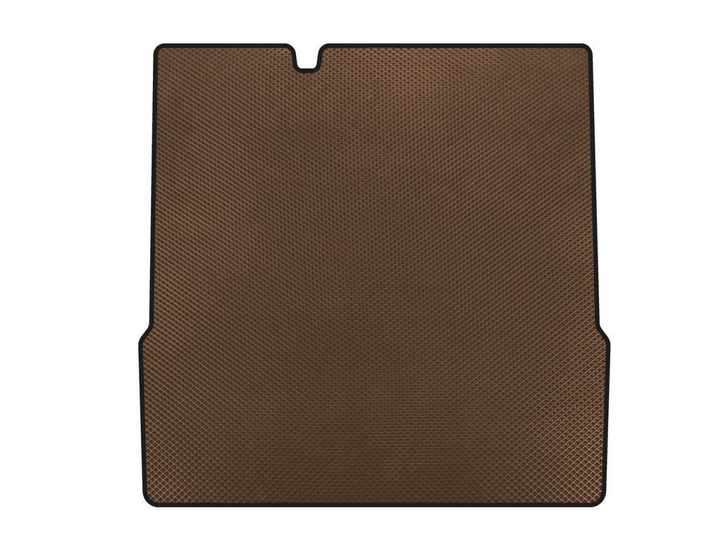 Trunk mat (SD, Brown) for Chevrolet Aveo T300 2011-2020 - image 1
