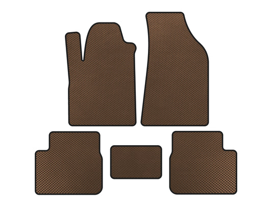 EVA Floor Mats (Brown) for Fiat Bravo 2008-2016 - image 1