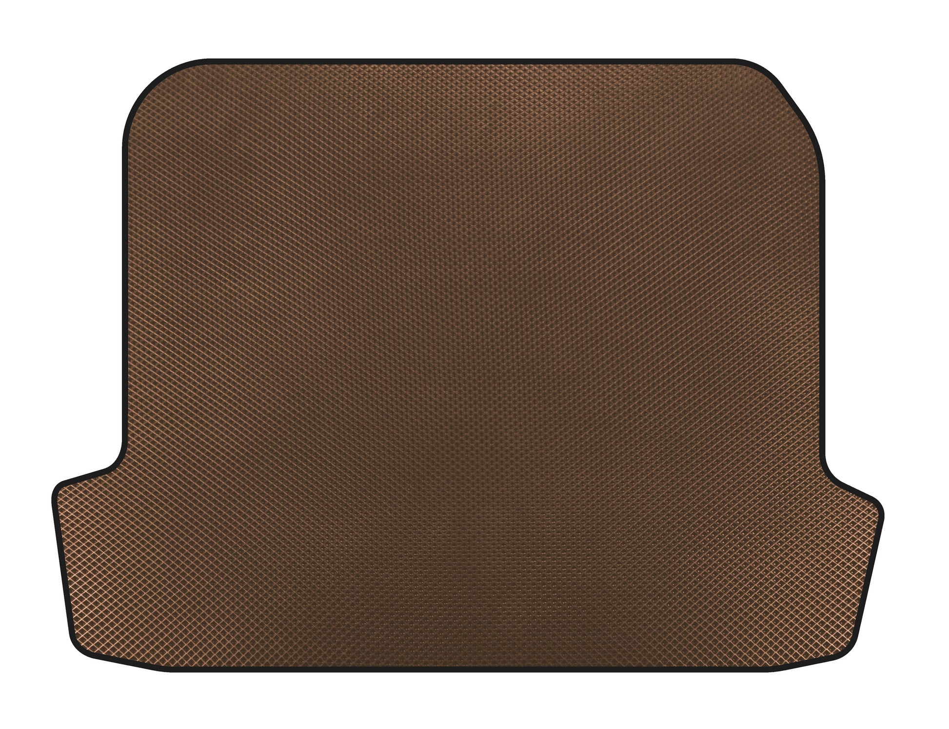 Trunk Mat (2006-2009, SD, Brown) for Renault Megane II 2004-2009 - image 1
