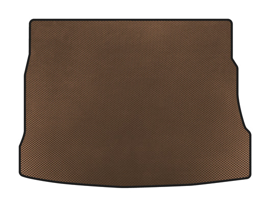 Trunk mat (2009-2012, HB, Brown) for Kia Ceed 2007-2012 - image 1