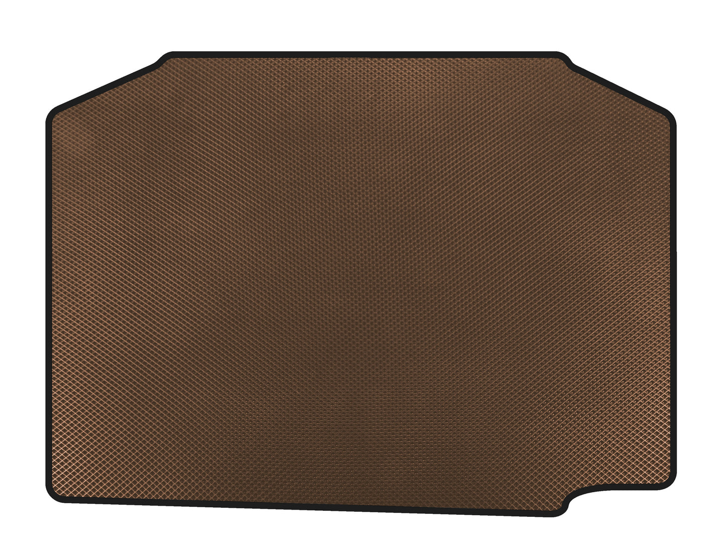 Trunk Mat EVA (HB, Brown) for Skoda Fabia 2007-2014 - image 1