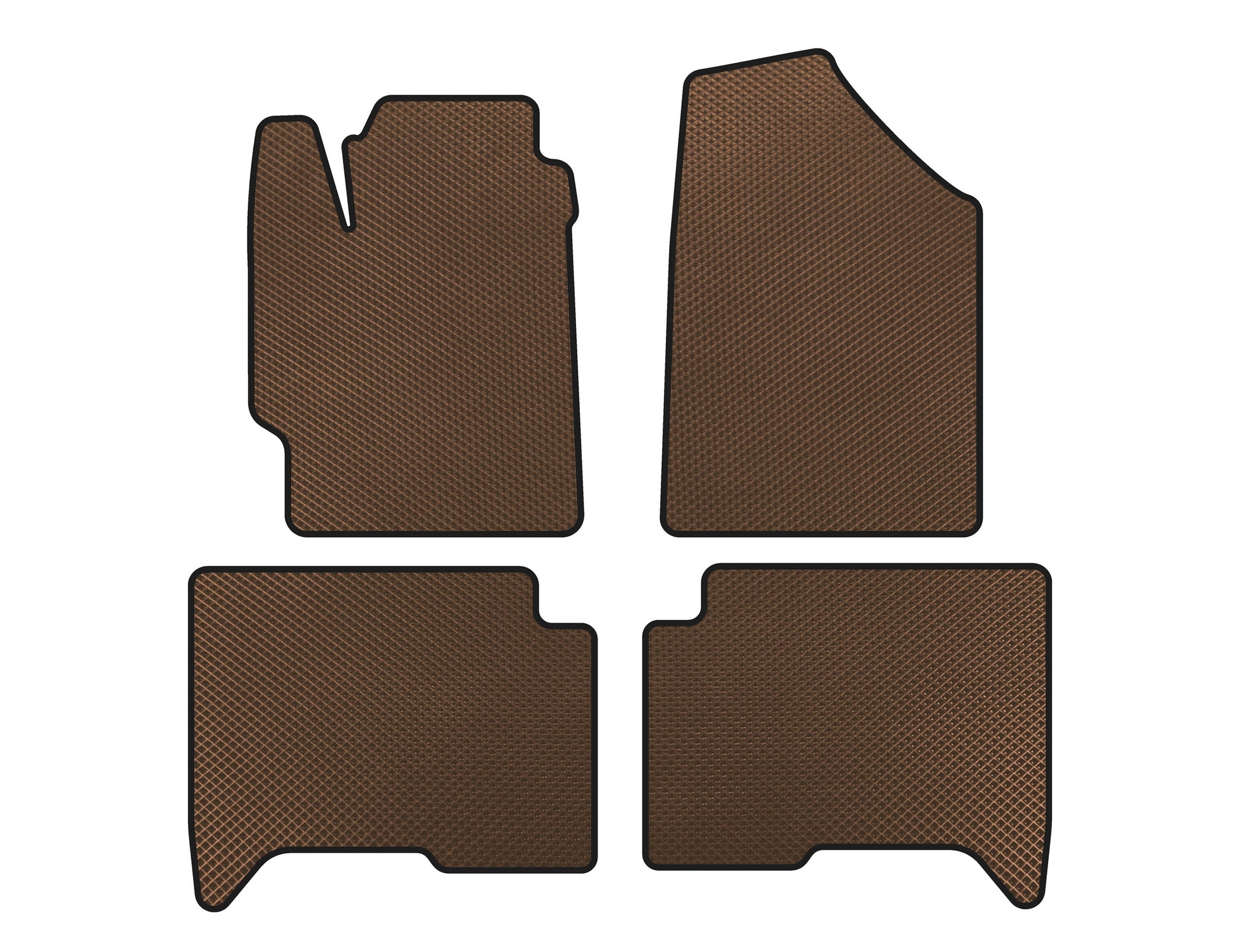 EVA Floor Mats (SD, Brown) for Great Wall Voleex C30 2010-2016 - image 1
