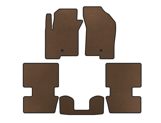 EVA Floor Mats (HB, Brown) for Dodge Caliber 2006-2011 - image 1