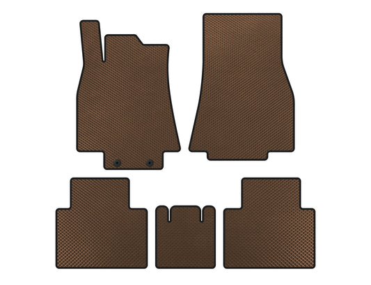 EVA Floor Mats (Brown) for Mercedes B-class W245 2005-2011 - image 1