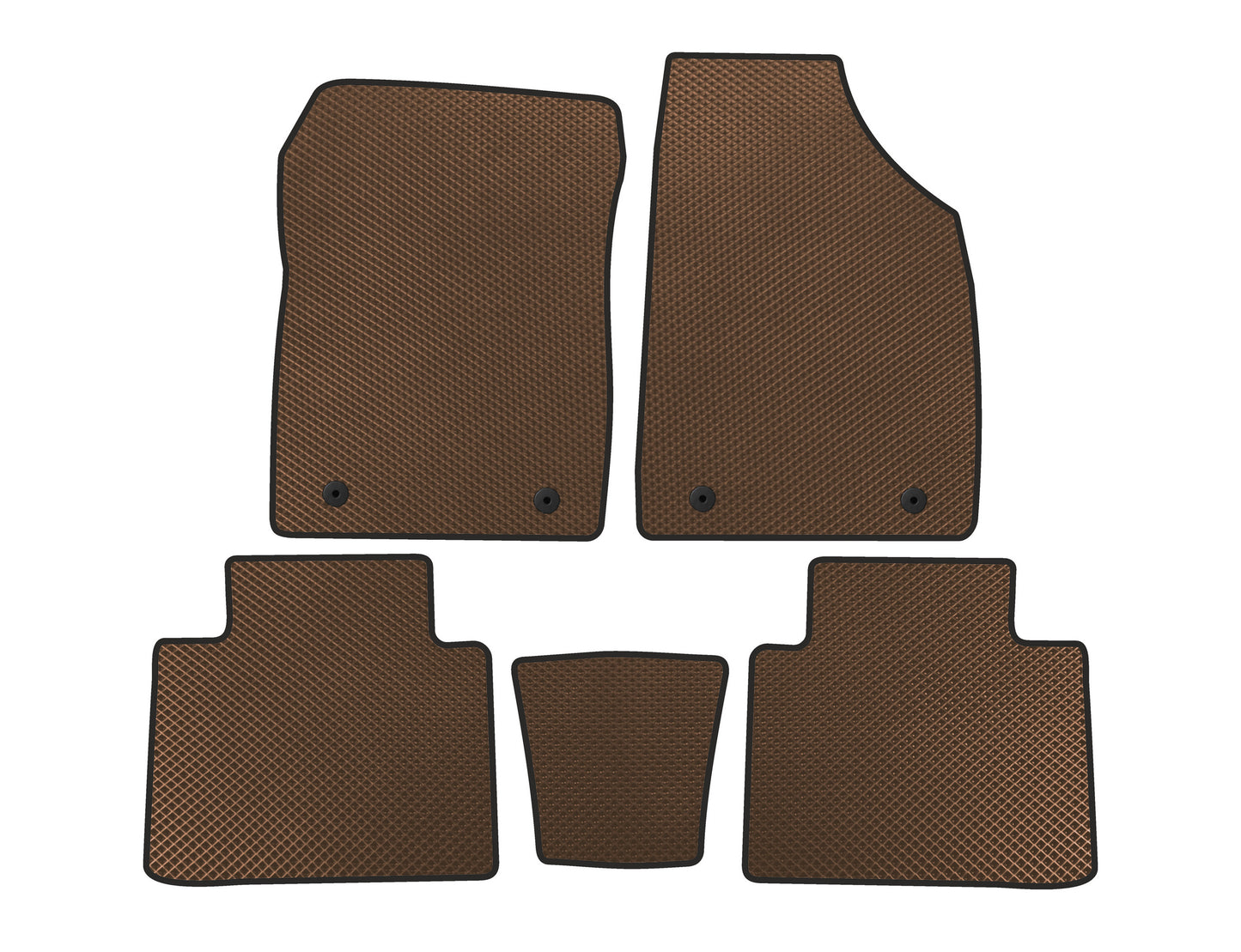 EVA Floor Mats (Brown) for MG HS 2018- - image 1