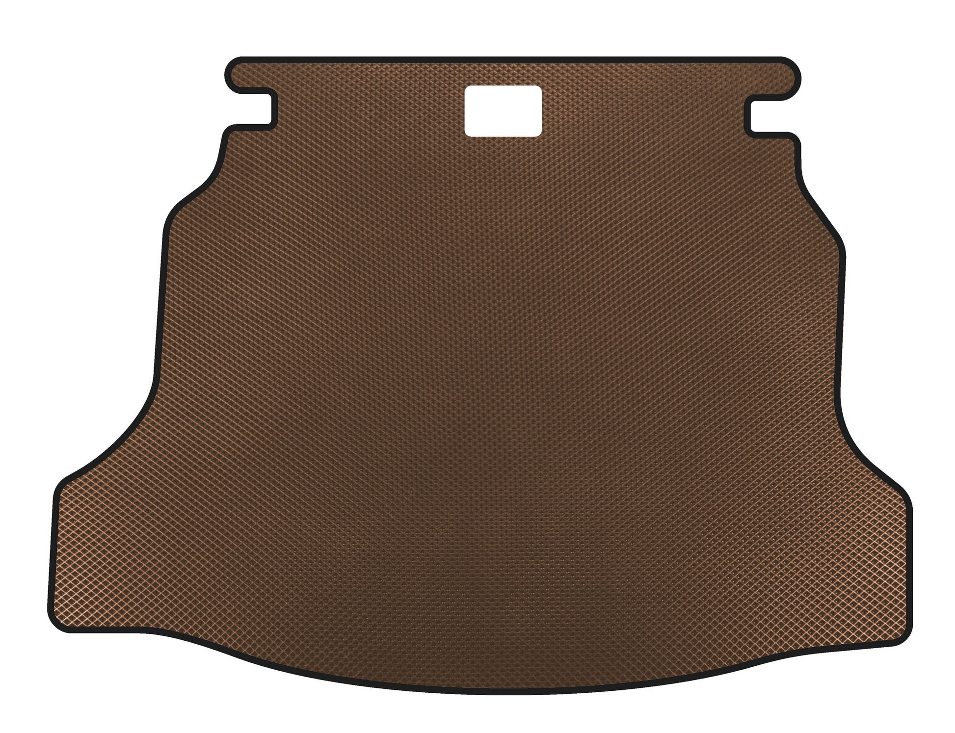 Trunk Mat (HB, 5-Door, Brown) for Honda Civic HB 2012-2020 - image 1