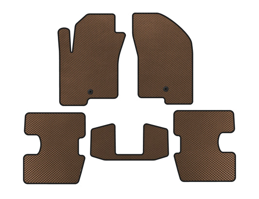 EVA Floor Mats (Brown) for Jeep Patriot 2007-2016 - image 1