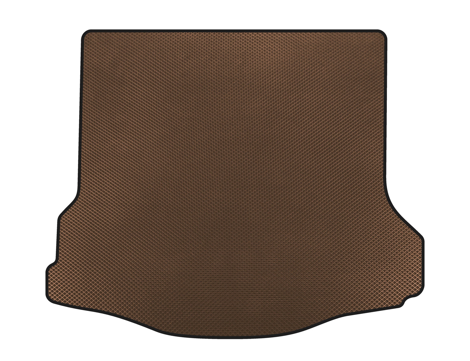 Trunk Mat (2011-2014, SD, USA, Brown) for Ford Focus III 2011-2017 - image 1