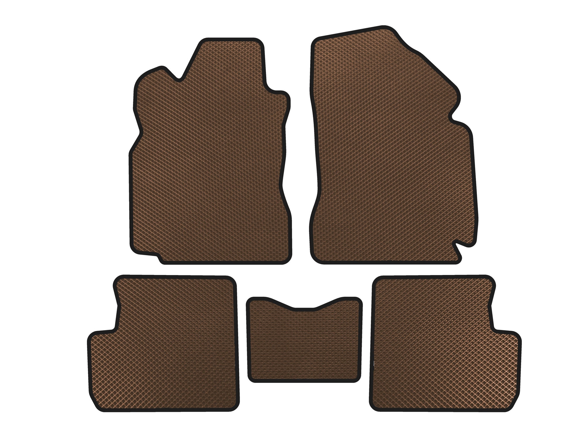 EVA Floor Mats (Brown) for GreatWall Haval M4 2012-2021 - image 1