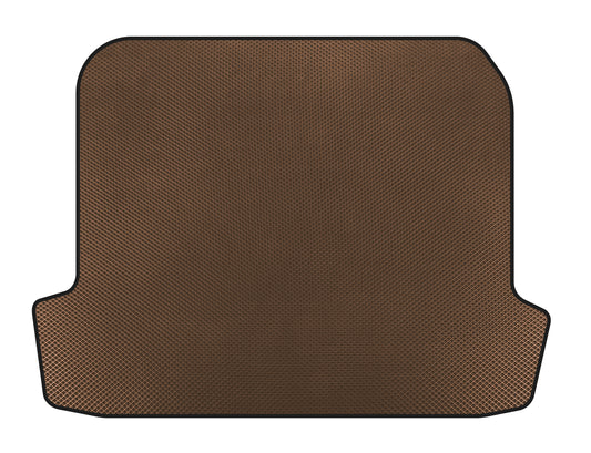 Trunk Mat (2006-2009, SD, Brown) for Renault Megane II 2004-2009 - image 1