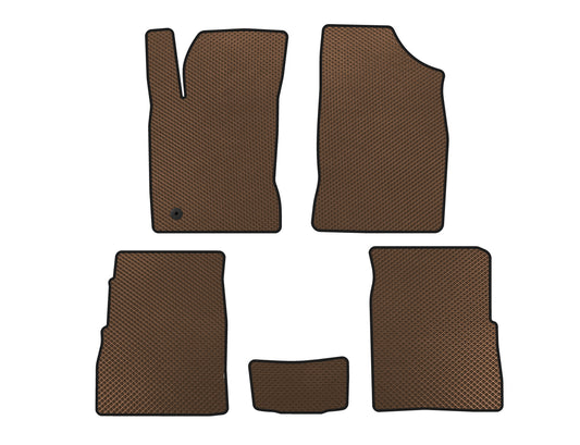 EVA Floor Mats (HB, 5-Door, Facelift, Brown) for Chrysler PT Cruiser 2000-2010 - image 1