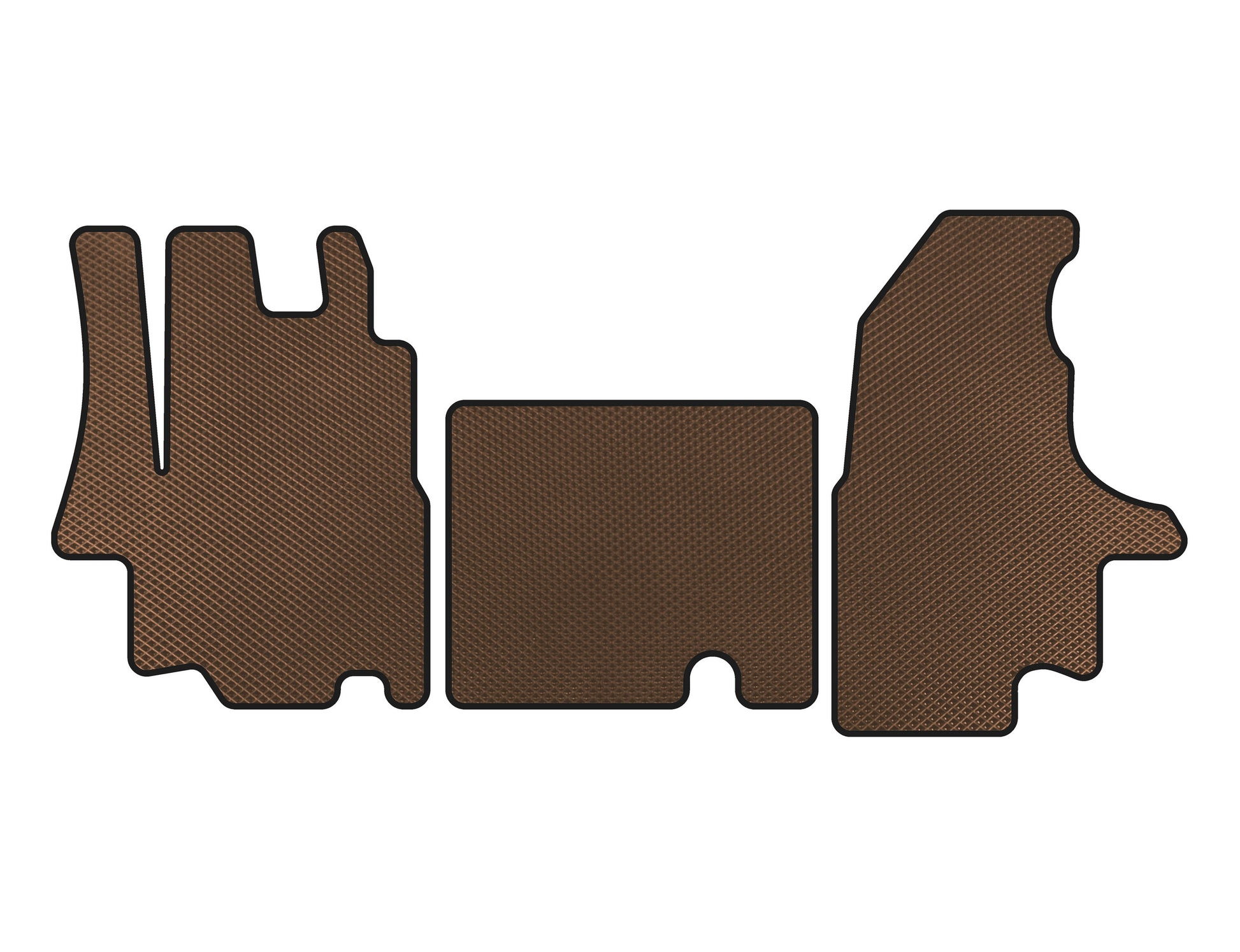 EVA Floor Mats (Brown) for Opel Movano 2004-2010 - image 1