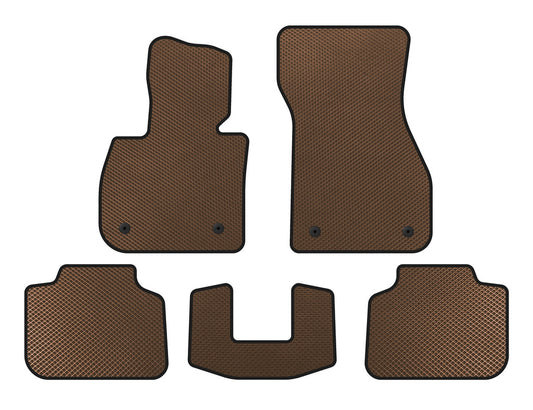 EVA Floor Mats (Brown) for BMW X1 F48 2015-2022 - image 1