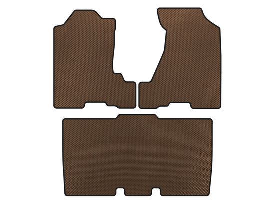 EVA Floor Mats (Brown) for Honda Element 2003-2011 - image 1